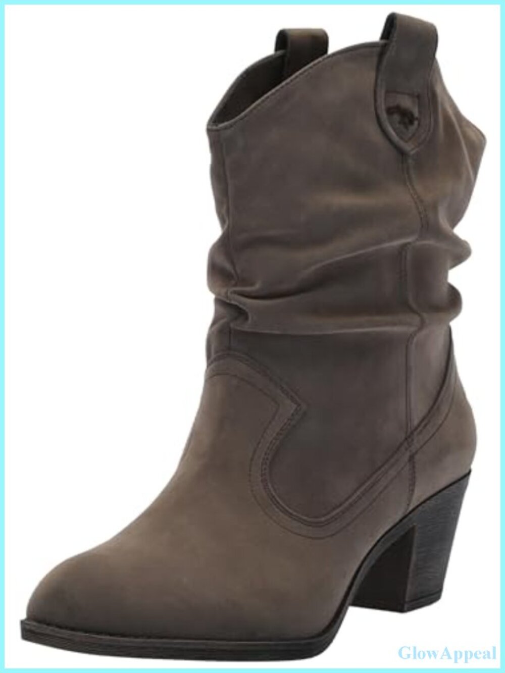 Rocket Dog Sheriff Ankle Bootie Textile Lined Cushioned Casual